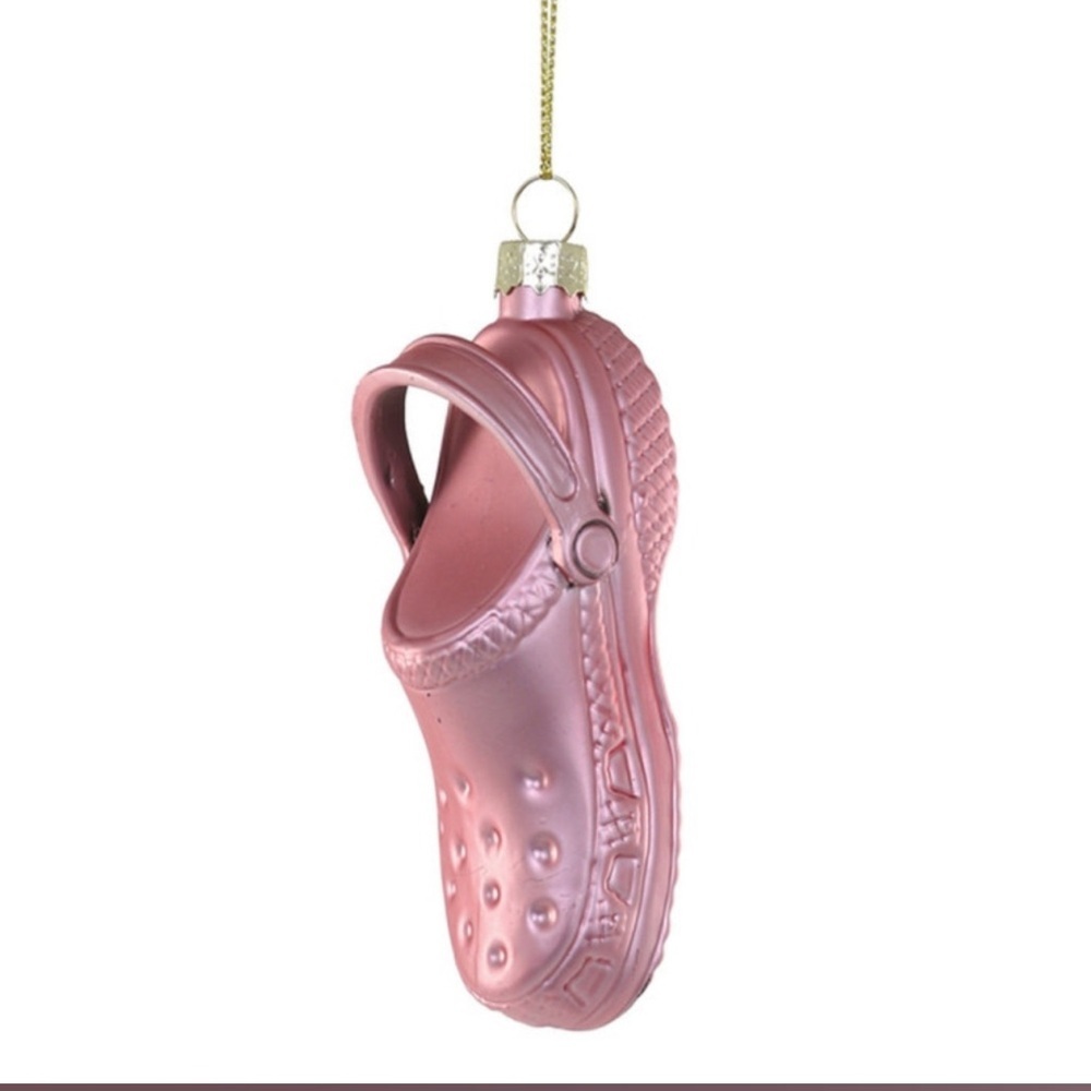 Croc Christmas Ornament NWT Altar’d State